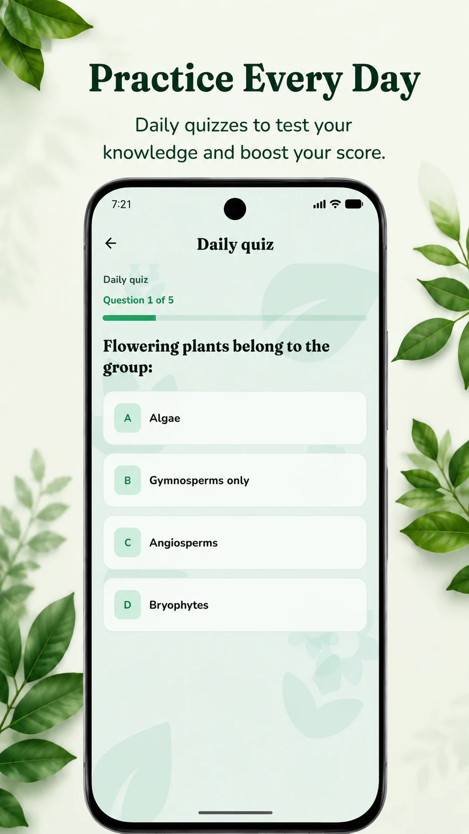 Learn Botany: Plant Biology screenshot