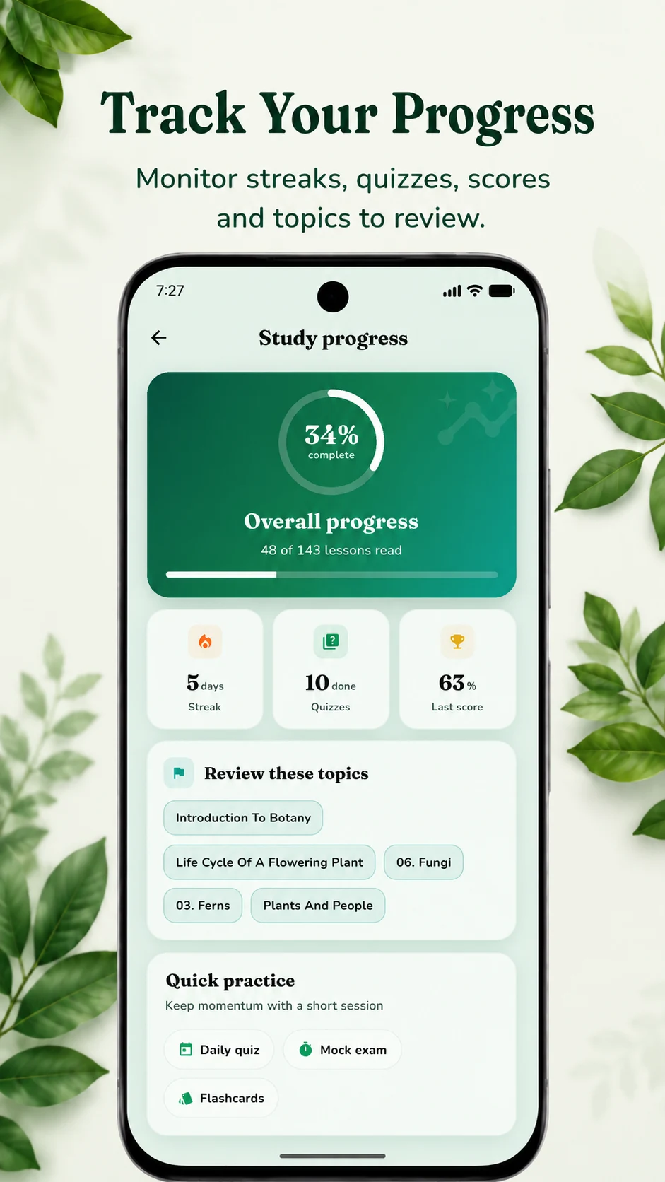 Learn Botany: Plant Biology screenshot